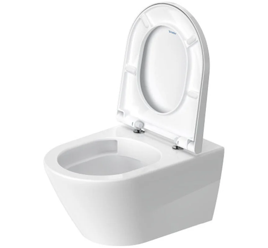 Унитаз подвесной Duravit D-Neo 45770900A1 Rimless, безободковый, сиденье микролифт, белый