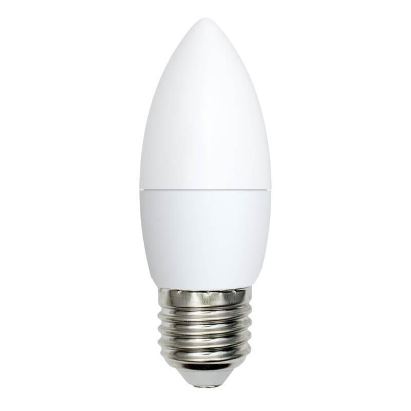 

Лампа светодиодная E27 9W 6500K матовая LED-C37-9W/DW/E27/FR/NR UL-00003805, LED-C37