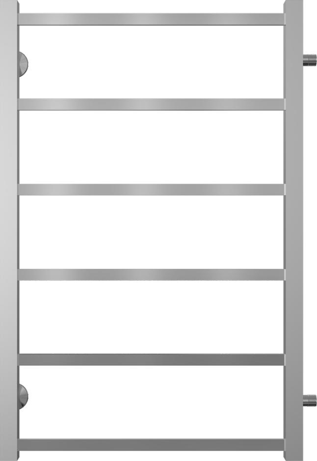 Полотенцесушитель водяной Terminus Вега П6 500x806 с боковым подключением 600