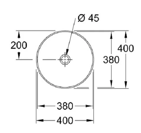 Раковина накладная Villeroy&Boch Collaro 4A184001 белый