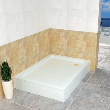 Душевой поддон RGW STYLE 16180282-11 80x120 см, белый