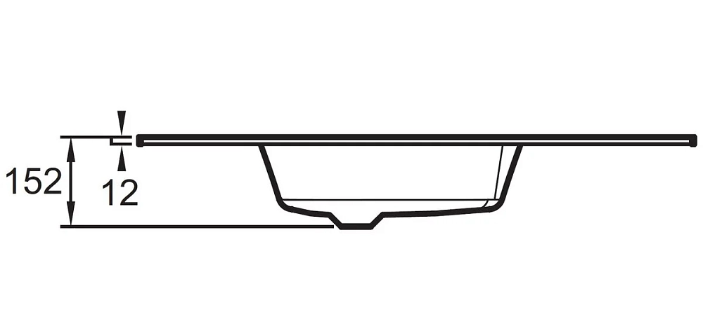 Раковина Jacob Delafon Odeon Rive Gauche EB2563-DE3 коричневый