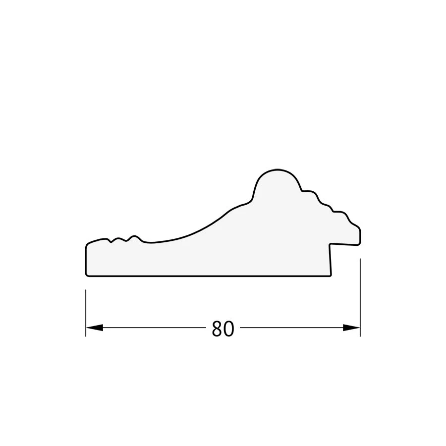 Зеркало Evoform Definite Floor BY 4095 золото