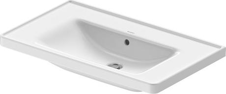 Раковина 80 см Duravit D-Neo 2367800000, белый