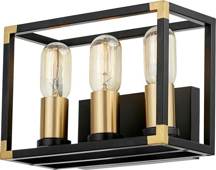 Бра Lumina Deco Waldorf LDW 1140-3 BK+MD