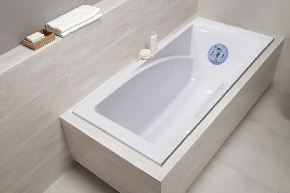 Ванна из искуственного камня Marmo Bagno София MB-SF170-80 белый