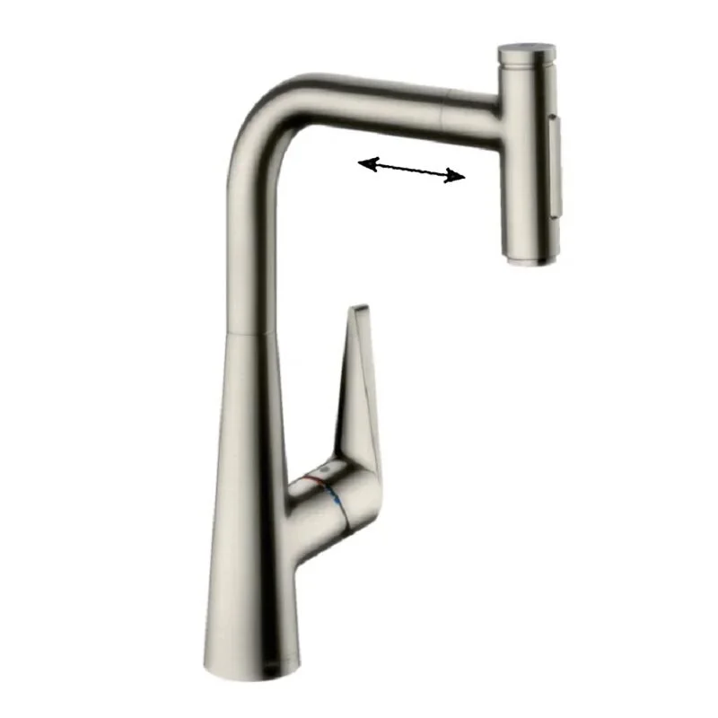 Смеситель для кухни Hansgrohe Select 72823800 серый