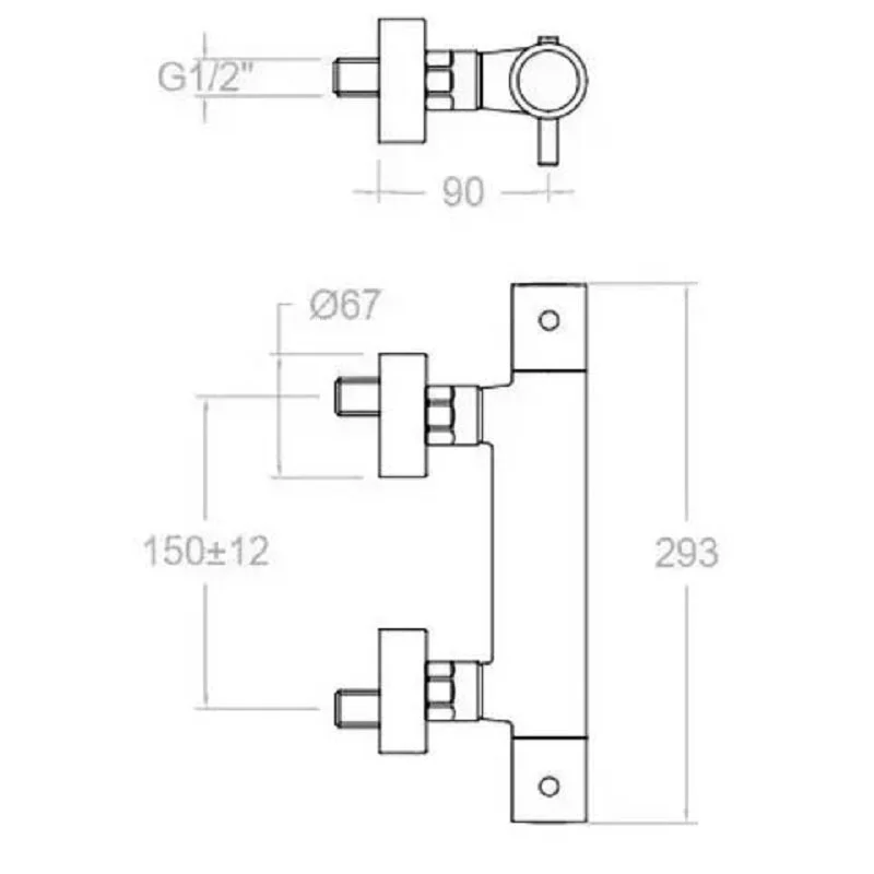 Смеситель для душа Ramon Soler Odisea 393401SOC золото