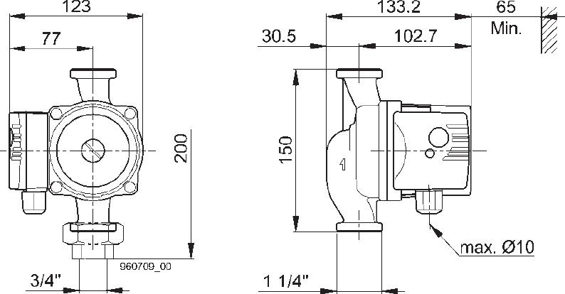 Циркуляционный насос Biral WX-13