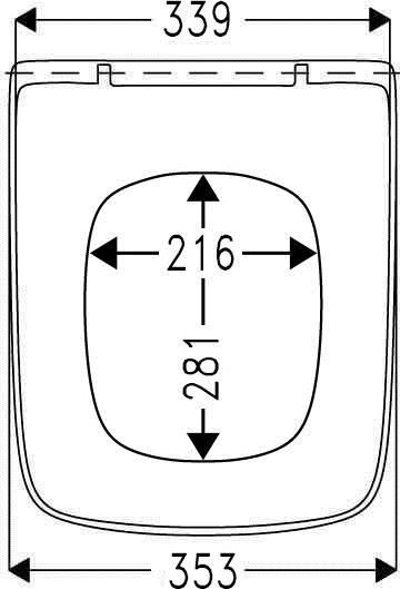 Крышка-сиденье Haro Dante 534526 с микролифтом, белый