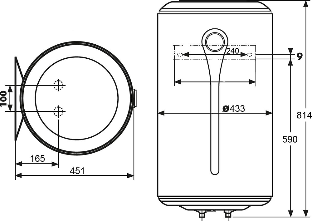 Водонагреватель Atlantic OPro Plus 80