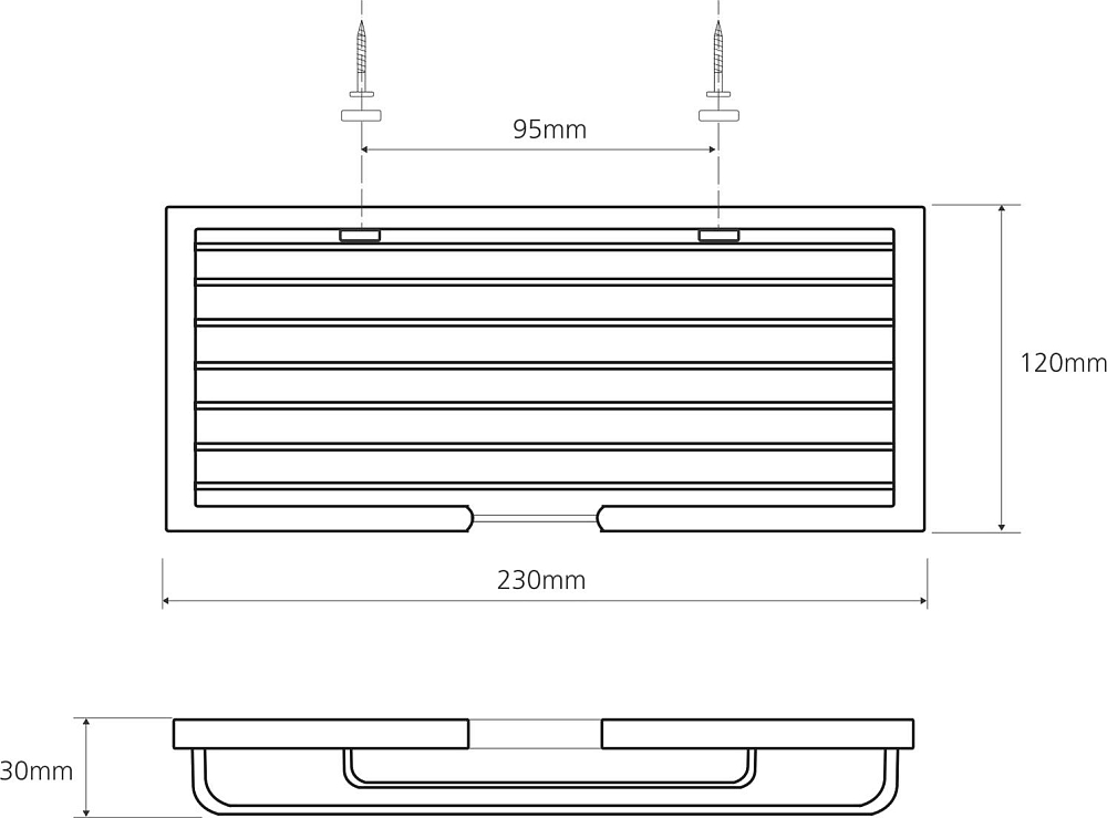 Полка Bemeta Cytro 104308072