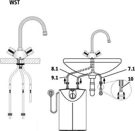 Смеситель Stiebel Eltron WST