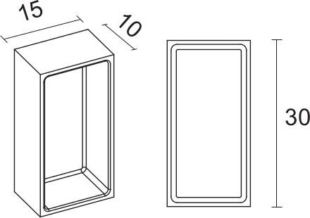 Полочка для ванной Riho Solid Alcove 207012