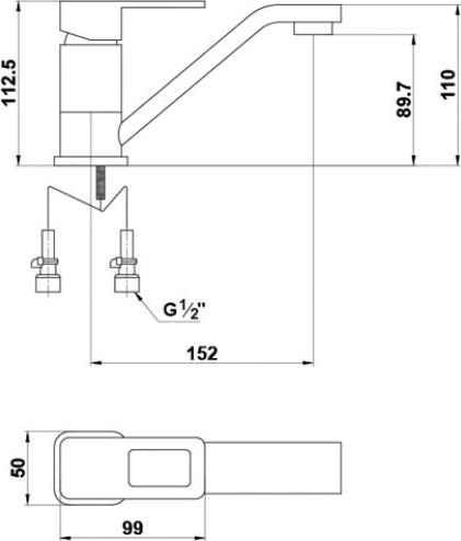 Смеситель Timo Sahara 2201-15/00F для раковины