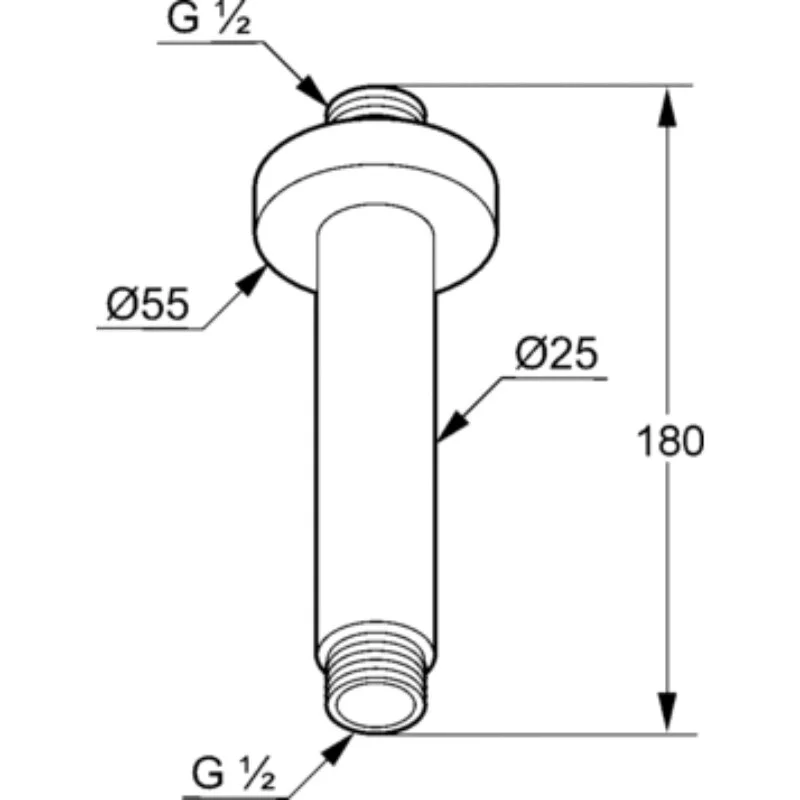 Держатель душа Kludi A-Qa 6651539-00 черный