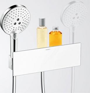 Шланговое подключение Hansgrohe Fixfit Porter 300 26456400 с держателем для душа