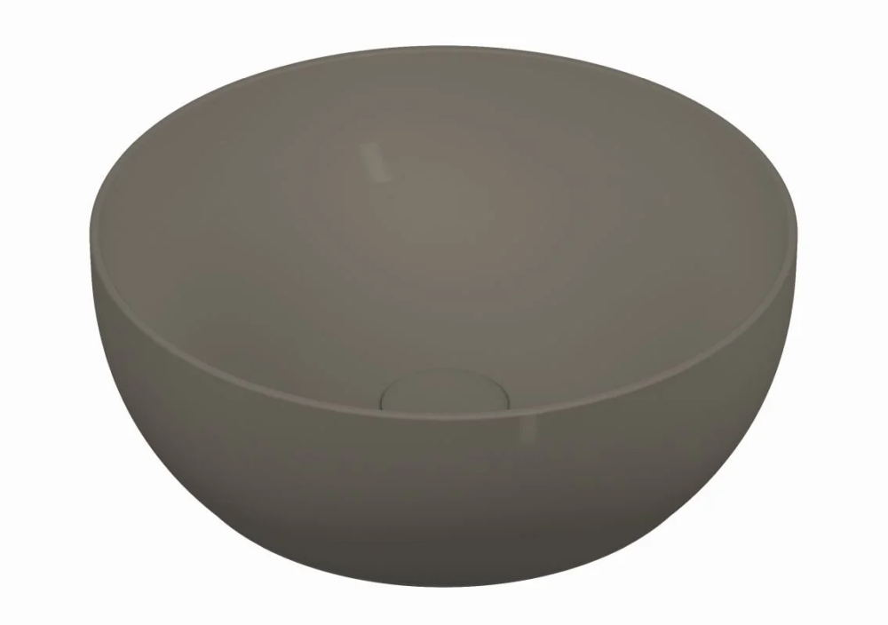 Раковина накладная VitrA Outline 5992B450-0016 серый