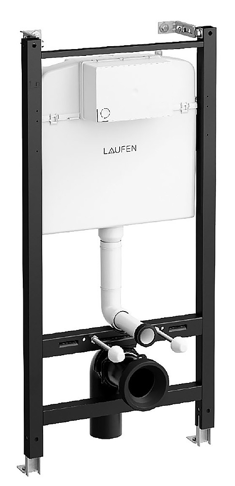 Комплект Laufen Pro ПЭК Z.RU93.0.761.6 с унитазом Pro Rimless микролифт, кнопка белая