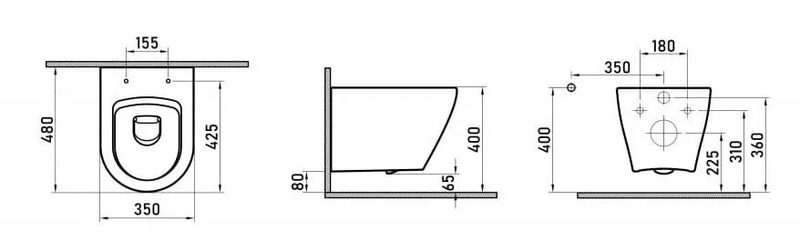 Инсталляция Berges Novum 525, кнопка R2 хром матовый, с унитазом Okus 043276, сиденье Toma Slim SO микролифт, комплект