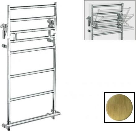 Полотенцесушитель электрический Margaroli Sereno 583-8 BOX 5834708OBB, старая бронза