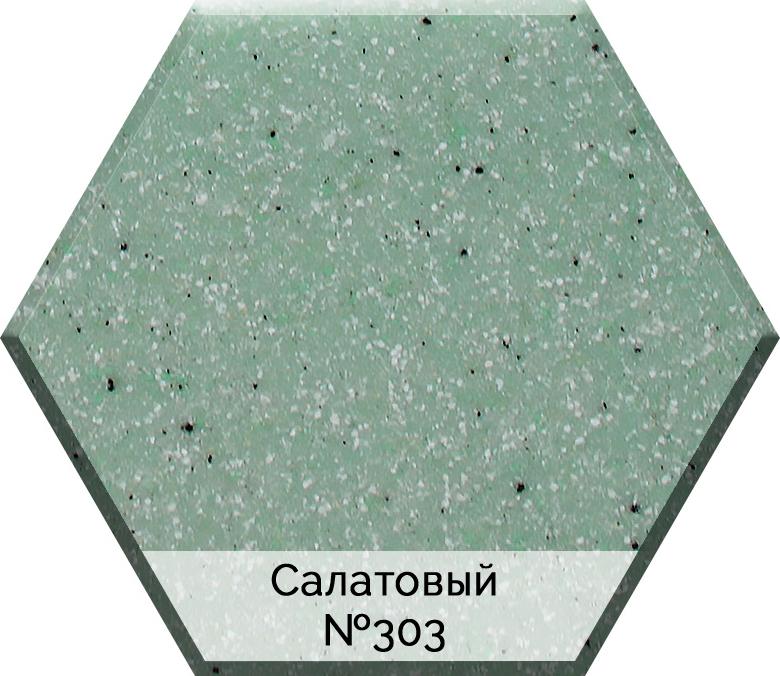 Кухонная мойка AquaGranitEx M-09к салатовая