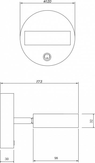 Бра Freya LED FR10009CW-L6W