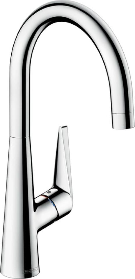 Глянцевый смеситель для кухни Hansgrohe Talis S 72810000