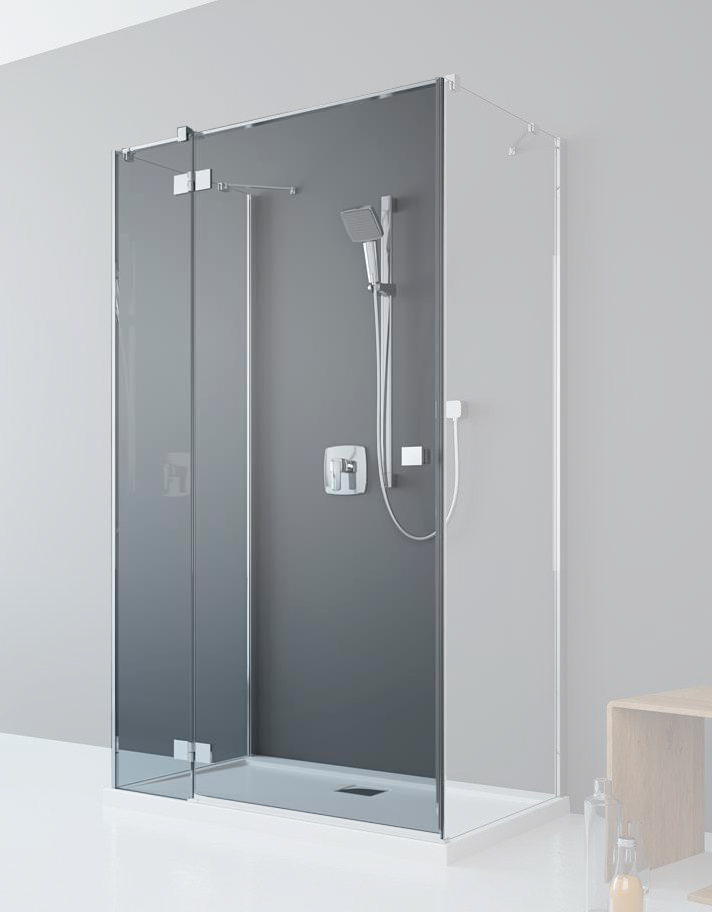 Дверь для душевого уголка 80 см Radaway Essenza New KDJ+S door 80 L 385021-01-01L стекло прозрачное