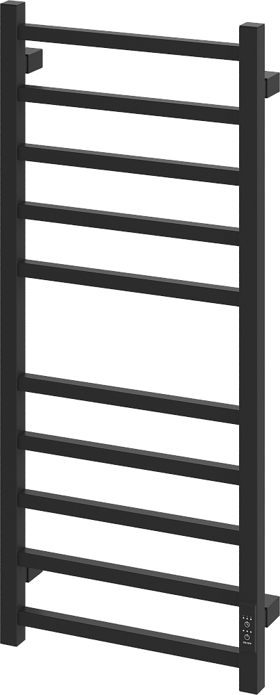 Полотенцесушитель электрический Ewrika Пенелопа L 100х40, черный матовый