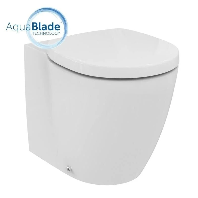 Приставной унитаз-соло Ideal Standard Connect AquaBlade® E052401, безободковый, с крепежом TT0257919