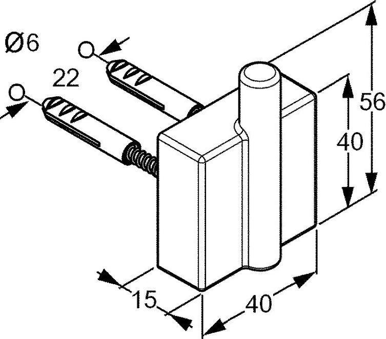 Крючок Kludi A-XES 4898405