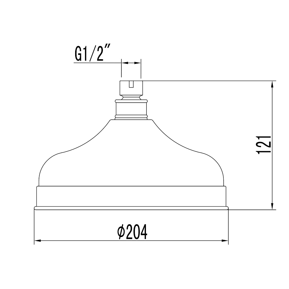 Душ верхний Lemark LM8989B бронза