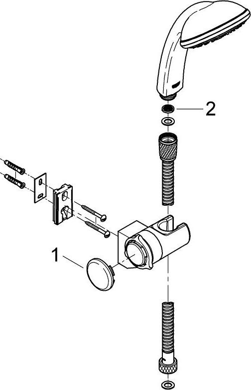 Душевой гарнитур Grohe Tempesta 28473000