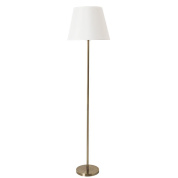 Торшер Arte Lamp Elba A2581PN-1AB белый, бронза