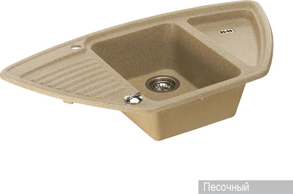 Кухонная мойка Aquaton Лория 52 1A715032LR220, бежевый