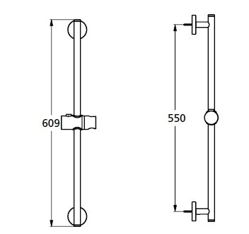 Штанга душевая Ideal Standard Idealrain B9420AA хром