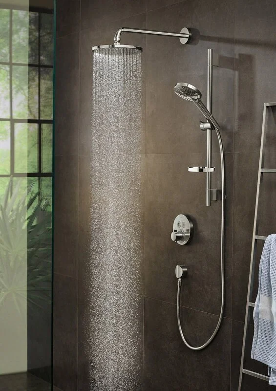 Смеситель для душа Hansgrohe ShowerSelect S 15743700 белый