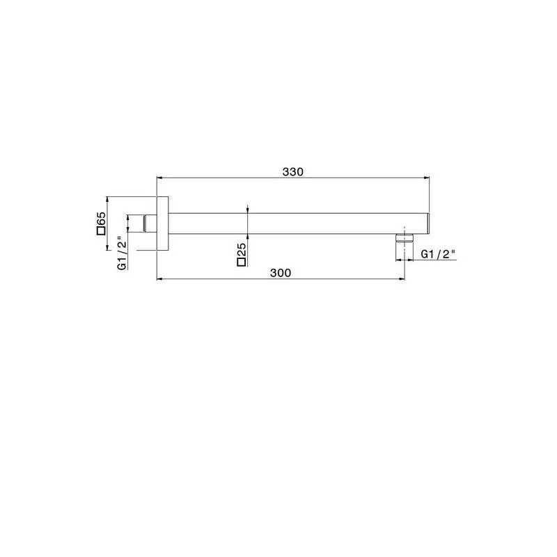 Держатель душа Kerama Marazzi Futura 27672KM.01.093 черный