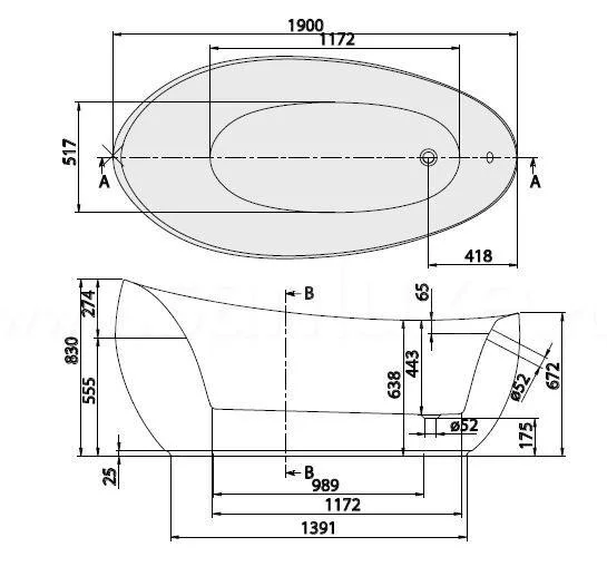 Акриловая ванна Villeroy & Boch Aveo UBQ194AVE9T1V-01 белый