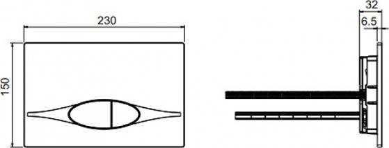 Комплект Jacob Delafon Patio E29025-NF/EDV102-00