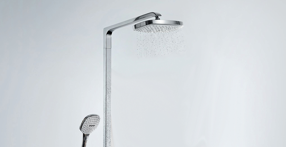 Душевая стойка Hansgrohe Raindance Select E 300 2jet 27128400 Showerpipe