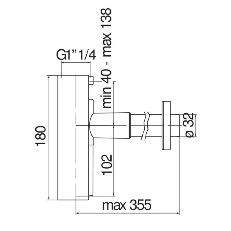 Сифон для раковины Nobili AV00107/10CR хром