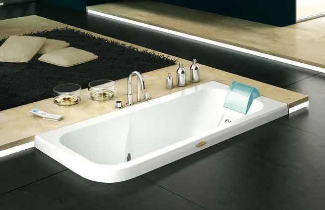 Акриловая ванна Jacuzzi Aquasoul Lounge 9443-565A Dx/9F23-5028 белый