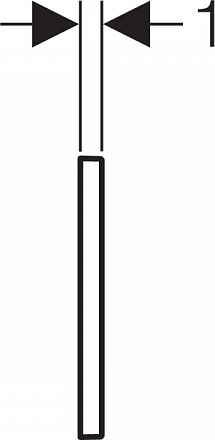 Кнопка смыва Geberit Sigma 50 116.036.QF.1 латунь