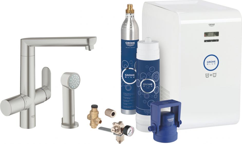 Смеситель для кухонной мойки Grohe Blue 31355DC1