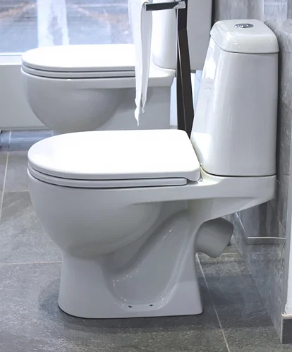 Унитаз-компакт Sanita luxe Max WC.CC/Max/2-DM/WHT.G/S1 с бачком и сиденьем микролифт, белый