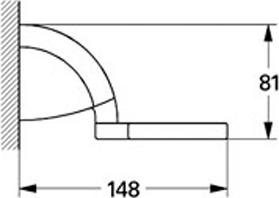 Держатель Grohe Chiara 40193RR1