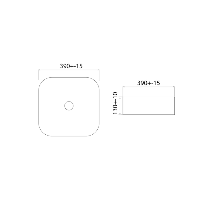 Раковина Iddis Bridge BRIBM04i27 черный