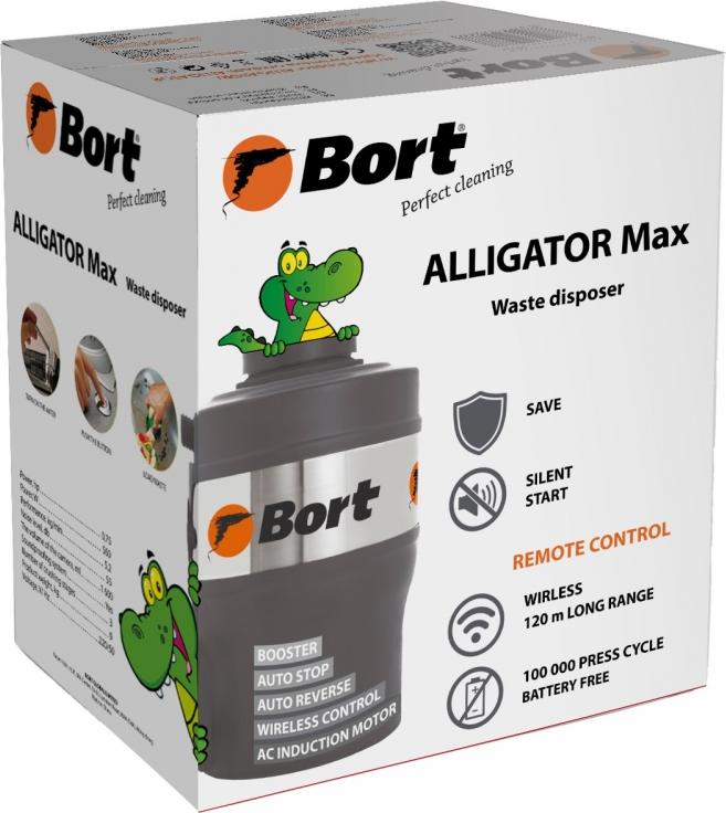 Измельчитель пищевых отходов Bort Alligator Max 93410778